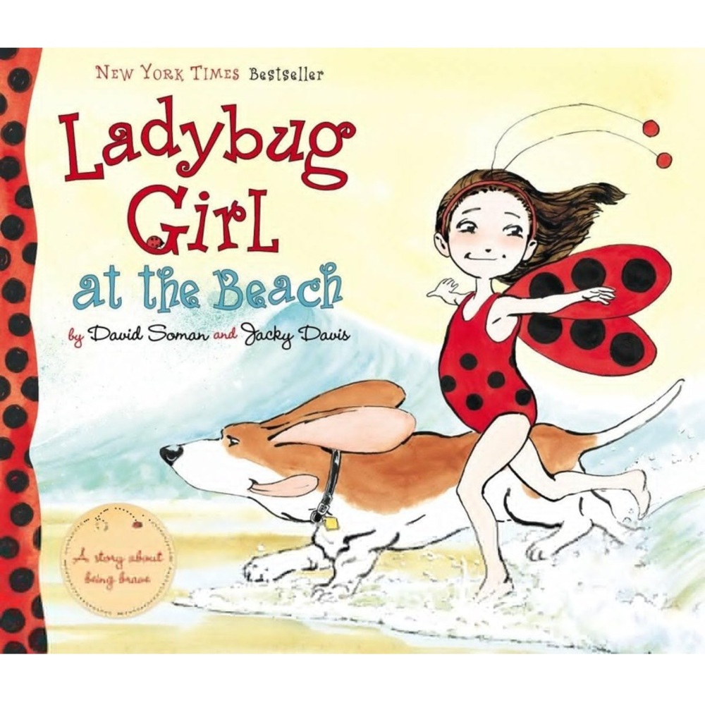 Ladybug Girl & At the Beach Beautiful Hardcover Books by David Soman Jacky Davis - Picture 10 of 16